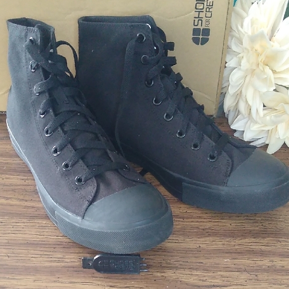 Shoes For Crews Other - Shoes For Crews Black High-Top Sneakers